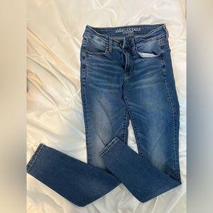 American Eagle High Rise Denim Jegging